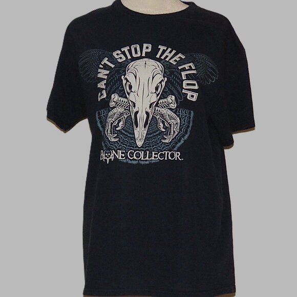 Delta Men's Bone Collector T Shirt Can’t Stop The Flop T-Shirt Size M (C227) - Picture 2 of 6